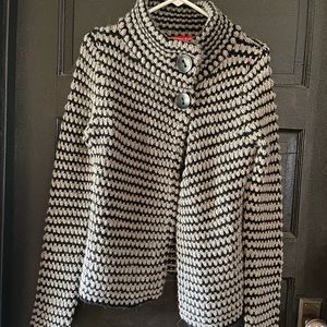 Krimson Klover Sweater Chunky Knit Wool/Alpaca Cardigan